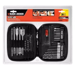 Drill Bits BLACK+DECKER Quick Connect Set (30-Piece)