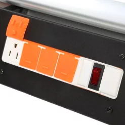 Saw Tracks BORA Heavy Duty Portable Miter Saw Stand With Quick Release Tool Mounts, Wheels, Work Light, Vise, 4-Outlet Power -Hot Sale Drill Bits Store bora saw tracks pm 7000i a0 1000