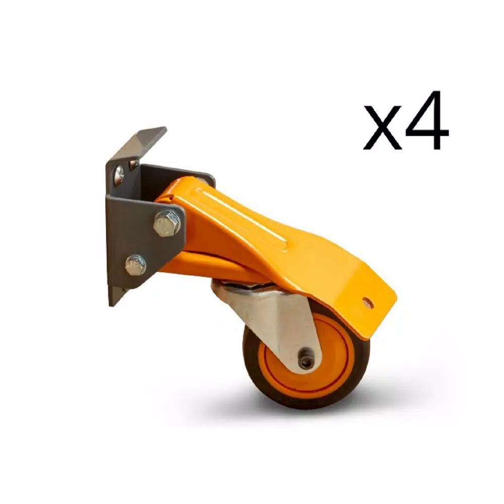 Tool Stands BORA Steel Universal Rolling Mobile Base Caster Kit 3 Tool Stands BORA Steel Universal Rolling Mobile Base Caster Kit