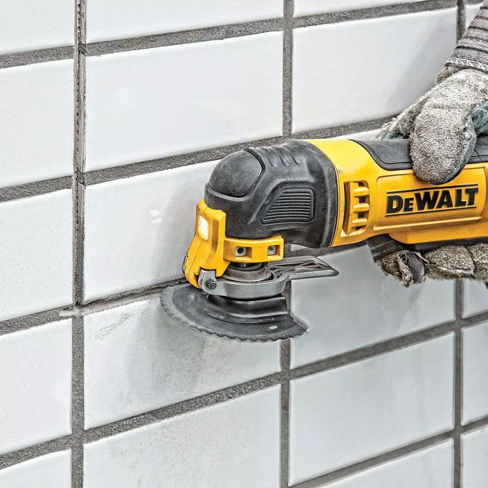 Oscillating Tool Attachments DEWALT Oscillating Fast Cut Carbide Grout Removal Blade 5 Oscillating Tool Attachments DEWALT Oscillating Fast Cut Carbide Grout Removal Blade - Image 3