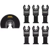 Oscillating Tool Attachments DEWALT Oscillating Blade Set (7-Piece)