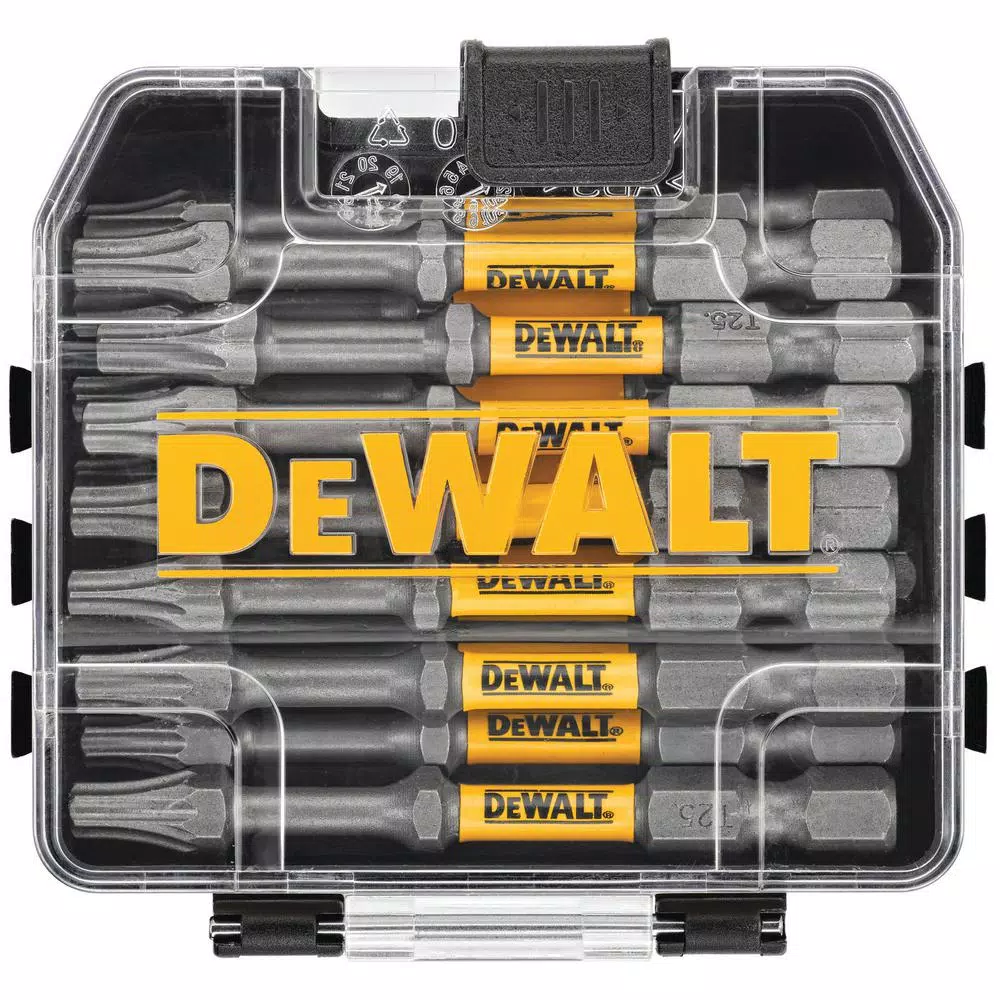 Drill Bits DEWALT MAX IMPACT 2.5 In. #25 Torx Bit (15-Piece) With Small Bulk Storage Case 3 Drill Bits DEWALT MAX IMPACT 2.5 In. #25 Torx Bit (15-Piece) With Small Bulk Storage Case