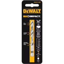 Drill Bits DEWALT MAX IMPACT 5/16 In. – 18 In. Drill Tap Bit