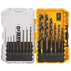 Drill Bits DEWALT Black And Gold Drill Bit Set (14-Piece) 1 Drill Bits DEWALT Black And Gold Drill Bit Set (14-Piece) -Hot Sale Drill Bits Store dewalt twist drill bits dwa1184 64 1000