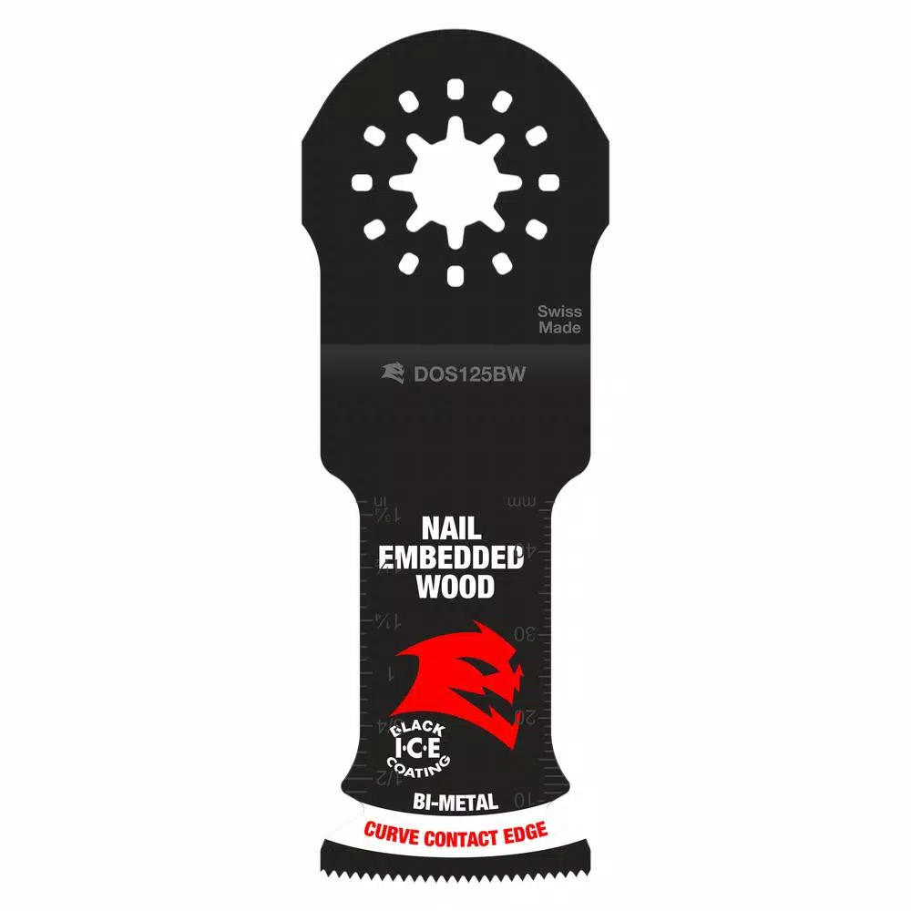 Oscillating Tool Attachments DIABLO 1-1/4 In. Starlock Bi-Metal Oscillating Blades For Nail-Embedded Wood (3-Pack) 3 Oscillating Tool Attachments DIABLO 1-1/4 In. Starlock Bi-Metal Oscillating Blades For Nail-Embedded Wood (3-Pack)