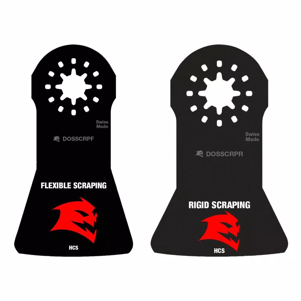 Oscillating Tool Attachments DIABLO Starlock High Carbon Steel Oscillating Scraper Set For Adhesive Removal 3 Oscillating Tool Attachments DIABLO Starlock High Carbon Steel Oscillating Scraper Set For Adhesive Removal