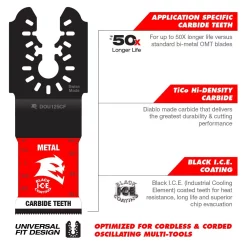 Oscillating Tool Attachments DIABLO 1-1/4 In. Universal Fit Carbide Oscillating Blade For Metal -Hot Sale Drill Bits Store diablo oscillating tool attachments dou125cf c3 1000