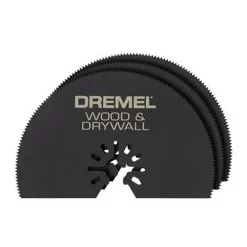 Oscillating Tool Attachments Dremel Multi-Max 3 In. Universal Oscillating Tool Wood And Drywall Saw Blade (3-Pack)