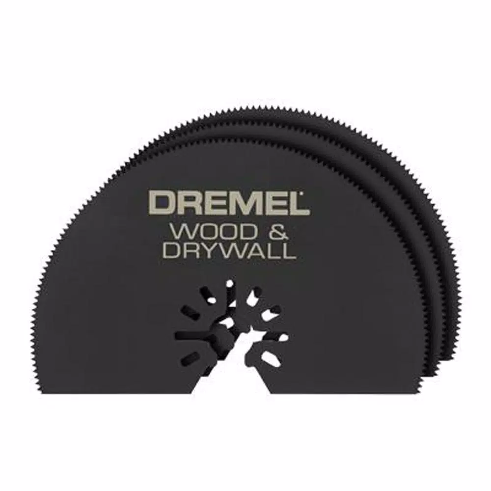 Oscillating Tool Attachments Dremel Multi-Max 3 In. Universal Oscillating Tool Wood And Drywall Saw Blade (3-Pack) 3 Oscillating Tool Attachments Dremel Multi-Max 3 In. Universal Oscillating Tool Wood And Drywall Saw Blade (3-Pack)
