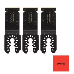 Oscillating Tool Attachments Dremel Multi-Max 1-1/2 In. Oscillating Tool Universal Carbide Flush Cutting Blades For Wood, Metal, And Cement (3-Pack) 8 Oscillating Tool Attachments Dremel Multi-Max 1-1/2 In. Oscillating Tool Universal Carbide Flush Cutting Blades For Wood, Metal, And Cement (3-Pack) -Hot Sale Drill Bits Store dremel oscillating tool attachments mm485bu 40 1000