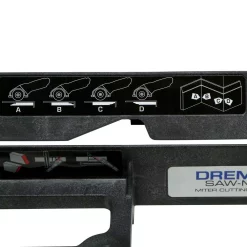 Saw Tracks Dremel Saw-Max Black Plastic Miter Trim Cutting Guide 8 Saw Tracks Dremel Saw-Max Black Plastic Miter Trim Cutting Guide -Hot Sale Drill Bits Store dremel saw tracks sm840 40 1000