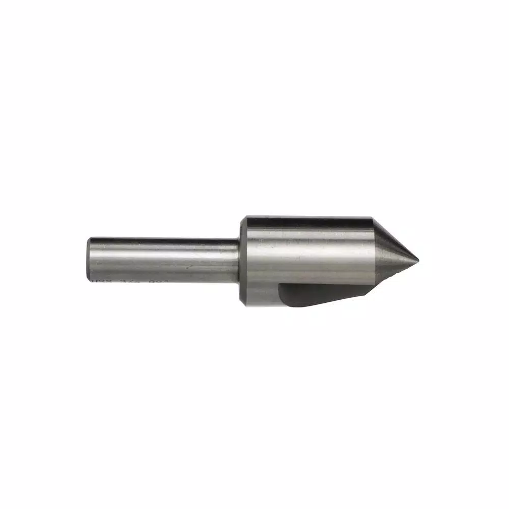 Drill Bits Drill America 3/8 In. 100-Degree High Speed Steel Countersink Bit With Single Flute 3 Drill Bits Drill America 3/8 In. 100-Degree High Speed Steel Countersink Bit With Single Flute