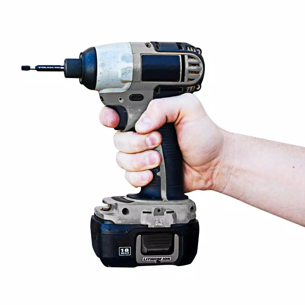 Drill Bits STEELMAN PRO Black Oxide Steel Impact Driver Bit Set (50-Piece) 6 Drill Bits STEELMAN PRO Black Oxide Steel Impact Driver Bit Set (50-Piece) - Image 4