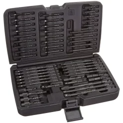 Drill Bits STEELMAN PRO Black Oxide Steel Impact Driver Bit Set (50-Piece)