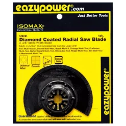 Oscillating Tool Attachments Eazypower 85 Mm/3-3/8 In. Oscillating Diamond Coated Radial Saw Blade
