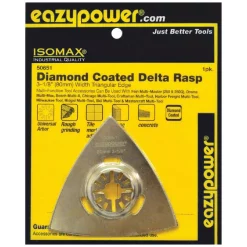 Oscillating Tool Attachments Eazypower 80 Mm/3-1/8 In. Oscillating Diamond Coated Delta Rasp