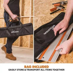 Saw Tracks Evolution Power Tools 55 In. Circular Saw Track With Clamps, Glide Strips And Carry Bag -Hot Sale Drill Bits Store evolution power tools saw tracks st1400 1d 1000