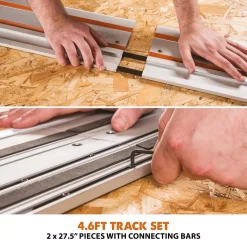 Saw Tracks Evolution Power Tools 55 In. Circular Saw Track With Clamps, Glide Strips And Carry Bag -Hot Sale Drill Bits Store evolution power tools saw tracks st1400 40 1000