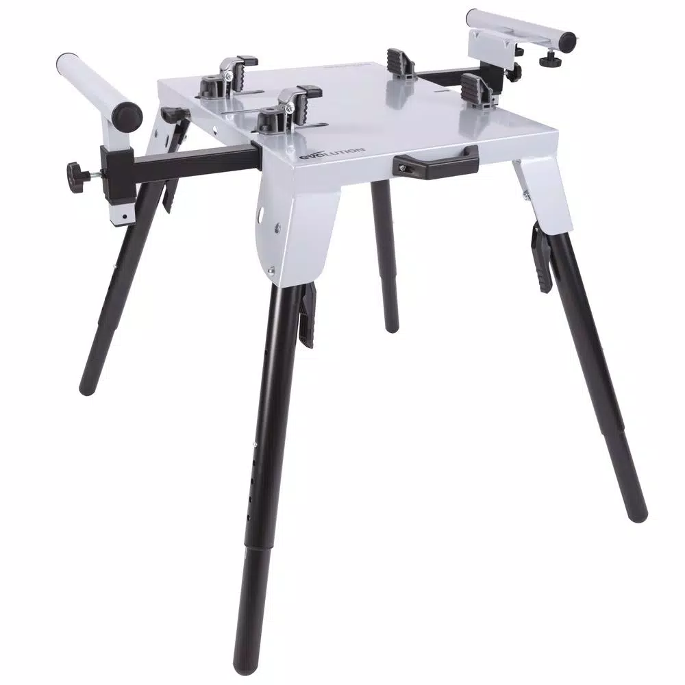 Tool Stands Evolution Power Tools 32-3/32 In. X 23-5/8 In. Universal Heavy-Duty Stationary Chop Saw Stand 3 Tool Stands Evolution Power Tools 32-3/32 In. X 23-5/8 In. Universal Heavy-Duty Stationary Chop Saw Stand