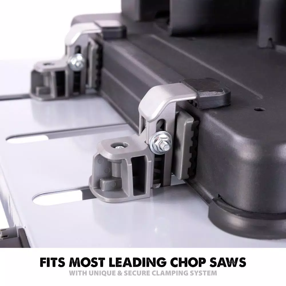 Tool Stands Evolution Power Tools 32-3/32 In. X 23-5/8 In. Universal Heavy-Duty Stationary Chop Saw Stand 6 Tool Stands Evolution Power Tools 32-3/32 In. X 23-5/8 In. Universal Heavy-Duty Stationary Chop Saw Stand - Image 4