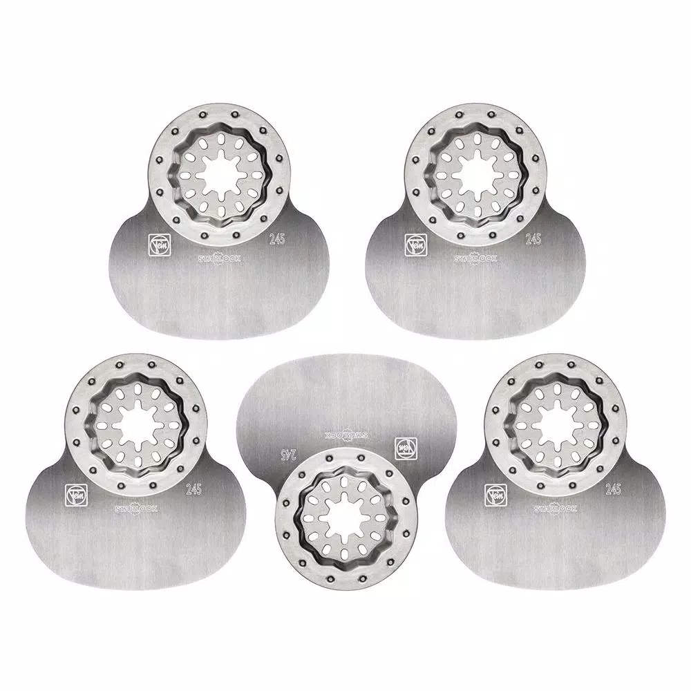 Oscillating Tool Attachments FEIN Cutter Blade Mushroom Shaped Starlock (5 Pack) 2 Oscillating Tool Attachments FEIN Cutter Blade Mushroom Shaped Starlock (5 Pack)