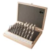 Drill Bits Fisch High Speed Steel Metric Brad Point Set (11-Piece) -Hot Sale Drill Bits Store fisch forstner bits fsf 305712 64 1000