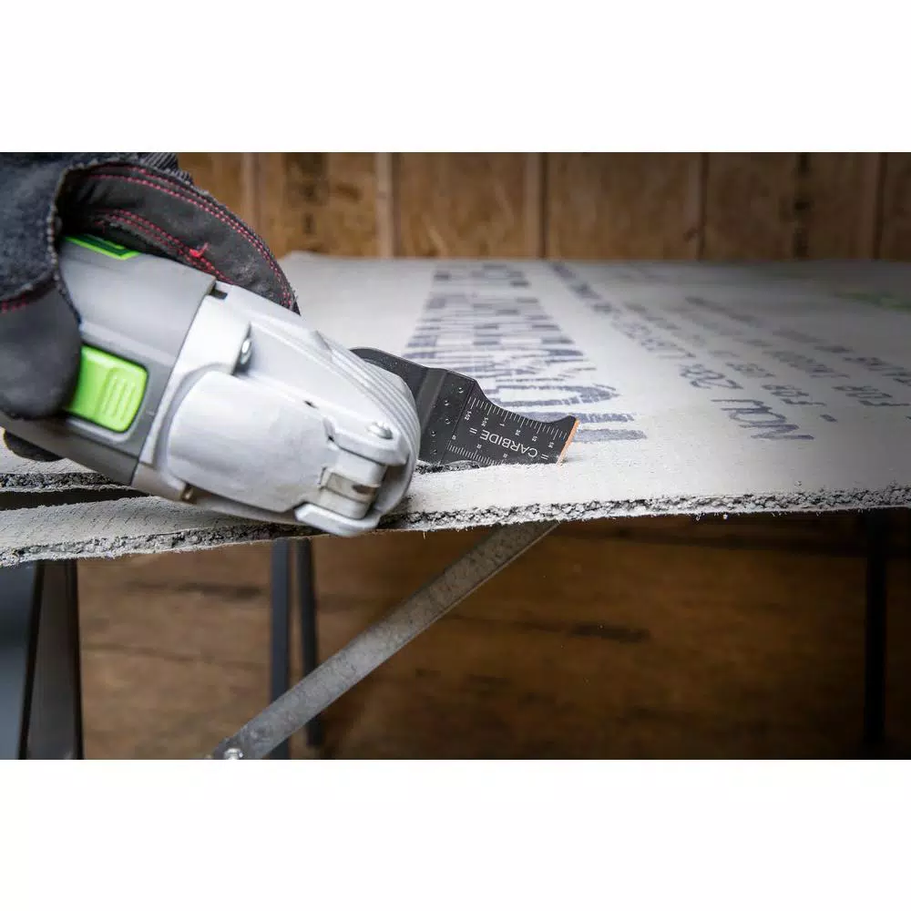 Oscillating Tool Attachments Genesis Universal 1-3/8 In. Quick-Fit Carbide Oscillating Multi-Tool Quick-Release Carbide Flush Cut Blade (5-Pack) 7 Oscillating Tool Attachments Genesis Universal 1-3/8 In. Quick-Fit Carbide Oscillating Multi-Tool Quick-Release Carbide Flush Cut Blade (5-Pack) - Image 5