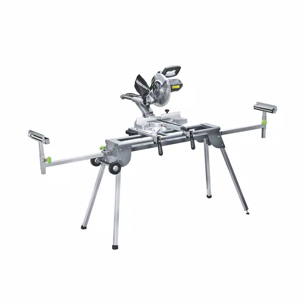 Tool Stands Genesis Universal Heavy-Duty Folding Miter Saw Stand With Mounting Brackets, Wheels And All-Steel Construction 5 Tool Stands Genesis Universal Heavy-Duty Folding Miter Saw Stand With Mounting Brackets, Wheels And All-Steel Construction - Image 3