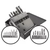 Gyros 118-Degree High Speed Steel HSS Split Point Drill Bits Metric Tap And Drill Bit Set (18-Piece) -Hot Sale Drill Bits Store gyros drill bit sets 93 17018 64 1000