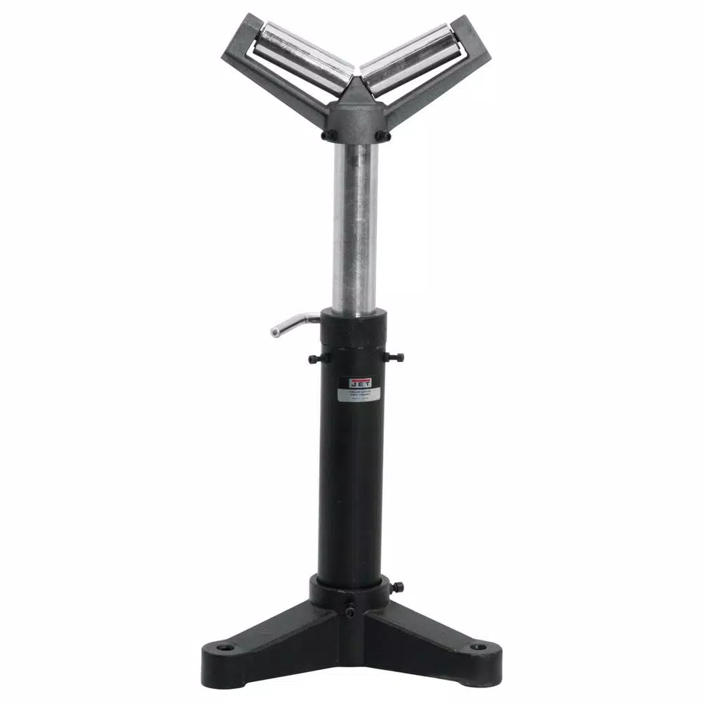 Tool Stands Jet 23 In. To 38.5 In. 2,000 Lbs. Capacity Stationary V-Style Material Roller Stand 3 Tool Stands Jet 23 In. To 38.5 In. 2,000 Lbs. Capacity Stationary V-Style Material Roller Stand