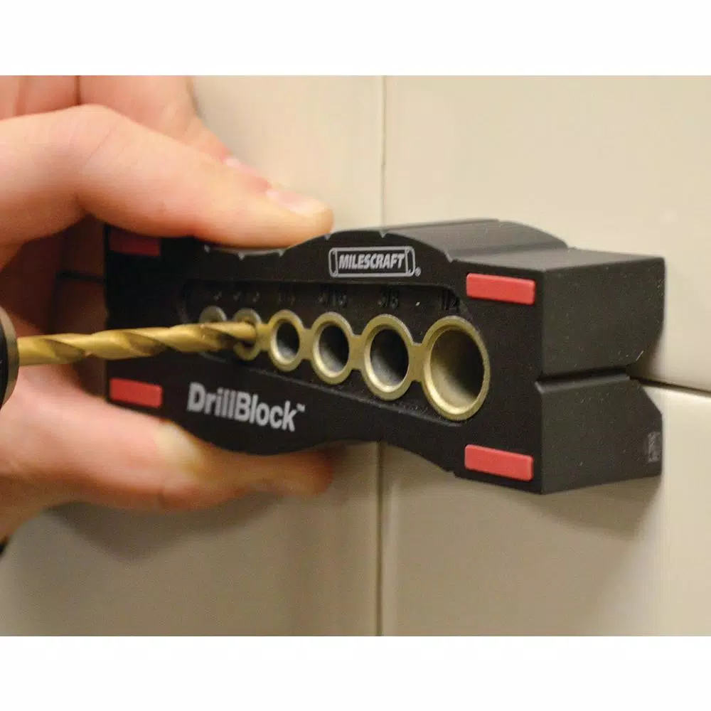 Drill Attachments Milescraft Precise Drilling Bundle With Drill Block, Drill Bits And Drill Stops 6 Drill Attachments Milescraft Precise Drilling Bundle With Drill Block, Drill Bits And Drill Stops - Image 4