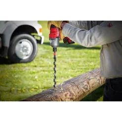 Drill Bits Milwaukee 5/8 In. X 30 In. Carbon SHOCKWAVE Lineman’s Impact Auger Bit 9 Drill Bits Milwaukee 5/8 In. X 30 In. Carbon SHOCKWAVE Lineman’s Impact Auger Bit -Hot Sale Drill Bits Store milwaukee auger bits 48 13 6904 40 1000