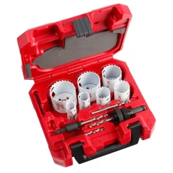 Drill Bits Milwaukee Hole Dozer Carbide Hole Saw Set (12-Piece)