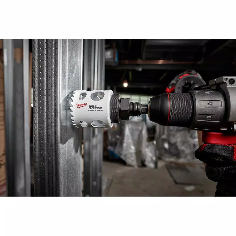 Drill Bits Milwaukee 2-3/4 In. Carbide Hole Dozer Saw 8 Drill Bits Milwaukee 2-3/4 In. Carbide Hole Dozer Saw - Image 6