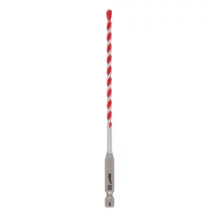 Drill Bits Milwaukee 5/32 In. X 4 In. X 6 In. SHOCKWAVE Carbide Hammer Drill Bit For Concrete, Stone, Masonry Drilling