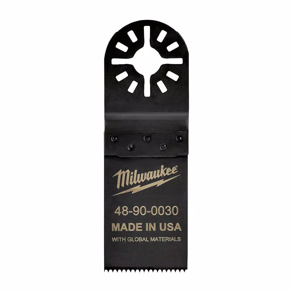 Oscillating Tool Attachments Milwaukee 1-1/4 In. Steel Hard Point Oscillating Multi-Tool Blade 3 Oscillating Tool Attachments Milwaukee 1-1/4 In. Steel Hard Point Oscillating Multi-Tool Blade