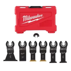 Oscillating Tool Attachments Milwaukee Oscillating Multi-Tool Blade Kit (6-Piece)