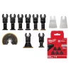 Oscillating Tool Attachments Milwaukee Oscillating Multi-Tool Blade Starter Kit With 3-1/2 In. Triangle Sandpaper Variety Pack (36-Piece) -Hot Sale Drill Bits Store milwaukee oscillating tool attachments 49 10 9113 49 25 2202 49 25 2025 64 1000