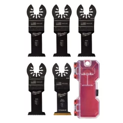 Oscillating Tool Attachments Milwaukee Oscillating Multi-Tool Blade Kit (5-Piece)