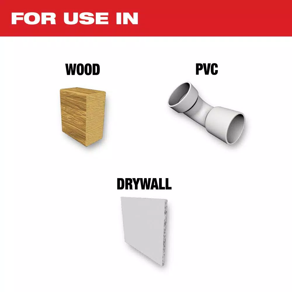 Oscillating Tool Attachments Milwaukee 2-1/2 In. High Carbon Steel Universal Fit Wood Cutting Oscillating Multi-Tool Blade (1-Pack) 4 Oscillating Tool Attachments Milwaukee 2-1/2 In. High Carbon Steel Universal Fit Wood Cutting Oscillating Multi-Tool Blade (1-Pack) - Image 2