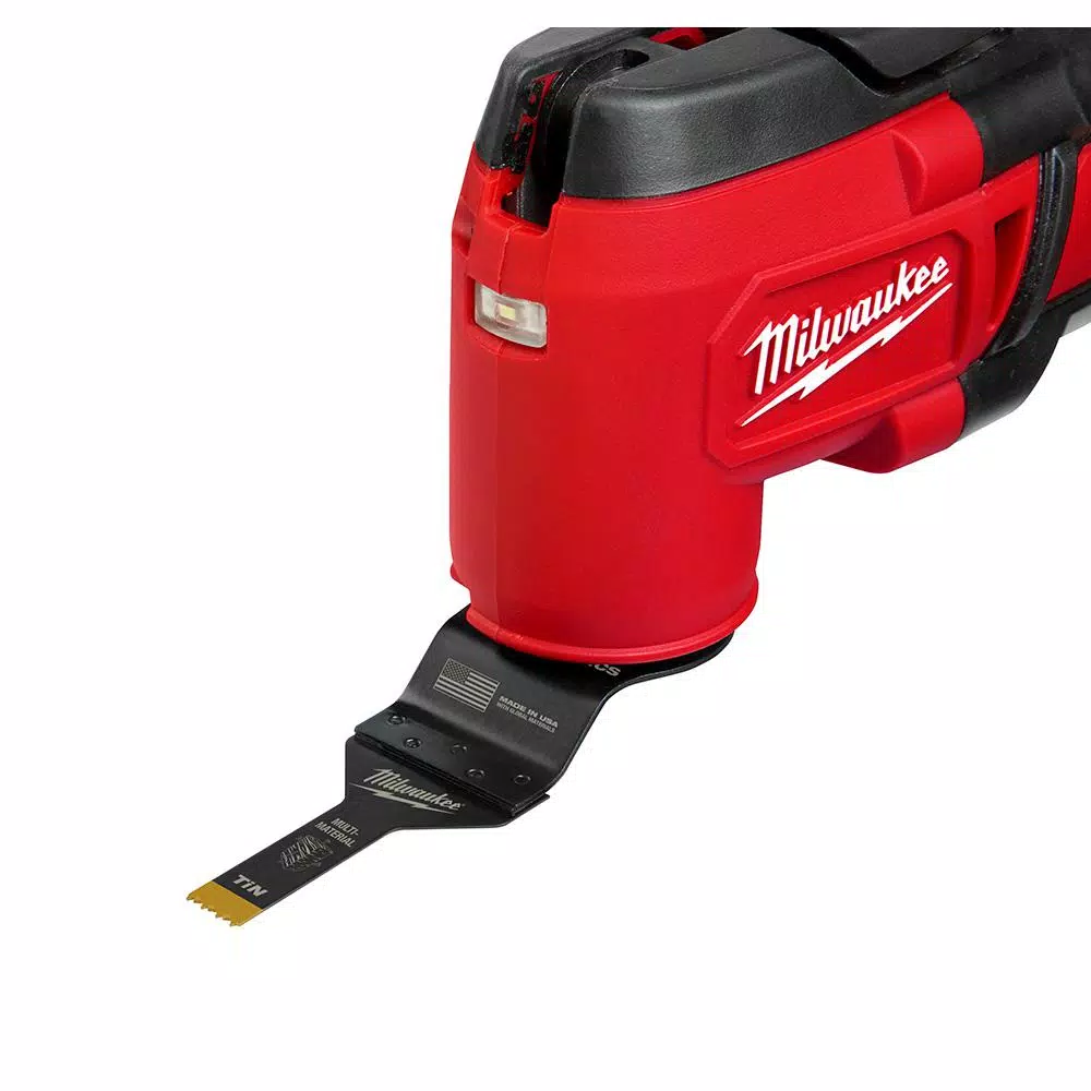 Oscillating Tool Attachments Milwaukee 3/8 In. Titanium Bi-Metal Universal Fit Wood And Metal Cutting Oscillating Multi-Tool Blade (1-Pack) 7 Oscillating Tool Attachments Milwaukee 3/8 In. Titanium Bi-Metal Universal Fit Wood And Metal Cutting Oscillating Multi-Tool Blade (1-Pack) - Image 5