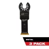 Oscillating Tool Attachments Milwaukee 1-1/8 In. Titanium Bi-Metal Universal Fit Wood And Metal Cutting Oscillating Multi-Tool Blade (3-Pack) -Hot Sale Drill Bits Store milwaukee oscillating tool attachments 49 25 1253 64 1000