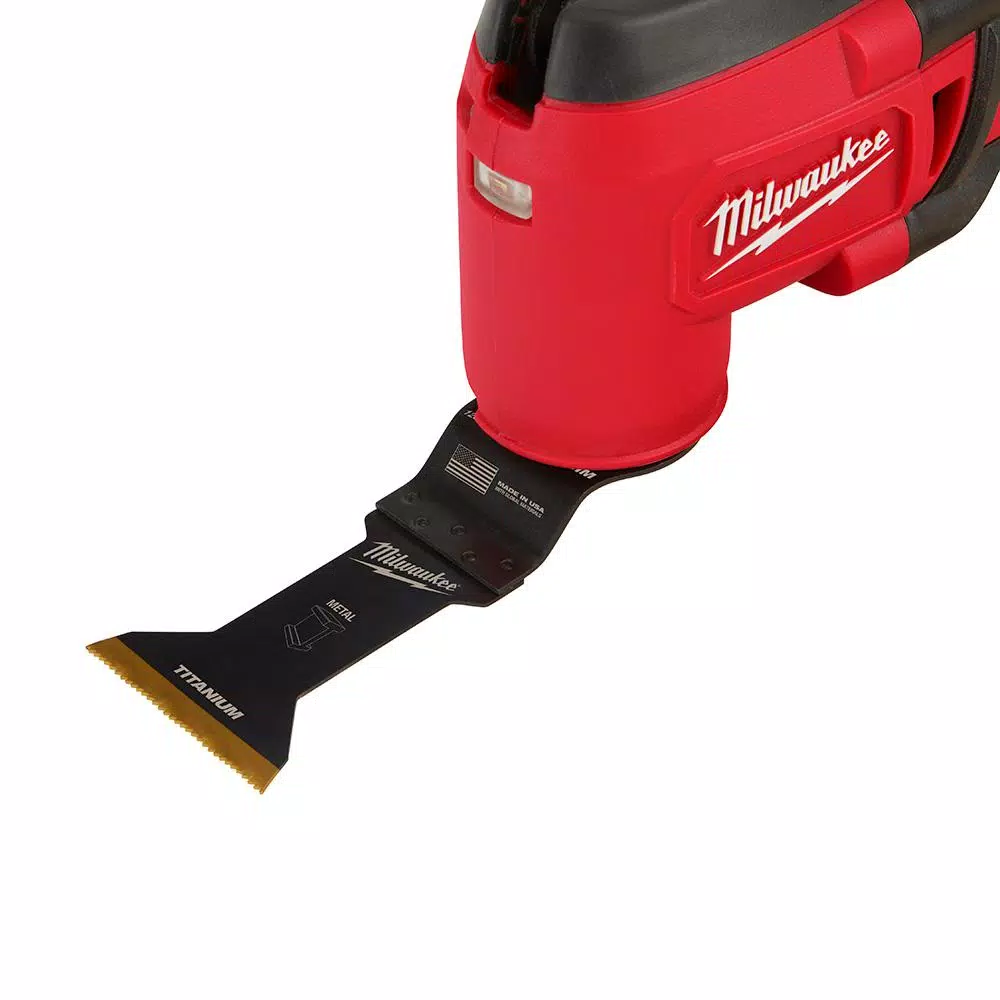 Oscillating Tool Attachments Milwaukee 1-3/4 In. Titanium Bi-Metal Universal Fit Metal Cutting Oscillating Multi-Tool Blade (3-Pack) 8 Oscillating Tool Attachments Milwaukee 1-3/4 In. Titanium Bi-Metal Universal Fit Metal Cutting Oscillating Multi-Tool Blade (3-Pack) - Image 6