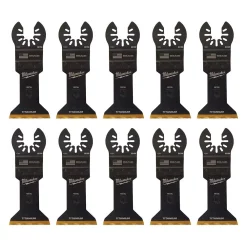 Oscillating Tool Attachments Milwaukee 1-3/4 In. Titanium Bi-Metal Universal Fit Metal Cutting Oscillating Multi-Tool Blade (10-Pack) 13 Oscillating Tool Attachments Milwaukee 1-3/4 In. Titanium Bi-Metal Universal Fit Metal Cutting Oscillating Multi-Tool Blade (10-Pack) -Hot Sale Drill Bits Store milwaukee oscillating tool attachments 49 25 1269 1d 1000