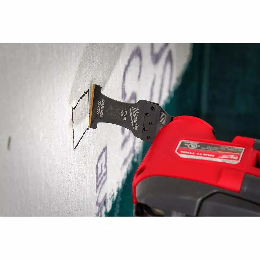 Oscillating Tool Attachments Milwaukee 1-3/8 In. Carbide Universal Fit Extreme Metal Cutting Oscillating Multi-Tool Blade (3-Pack) 12 Oscillating Tool Attachments Milwaukee 1-3/8 In. Carbide Universal Fit Extreme Metal Cutting Oscillating Multi-Tool Blade (3-Pack) - Image 10