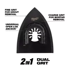 Oscillating Tool Attachments Milwaukee 3 In. Bi-Metal Universal Fit Hybrid Carbide Grit 2-in-1 Blade For Tile Work Oscillating Multi-Tool Blade (1-Piece) -Hot Sale Drill Bits Store milwaukee oscillating tool attachments 49 25 2261 40 1000