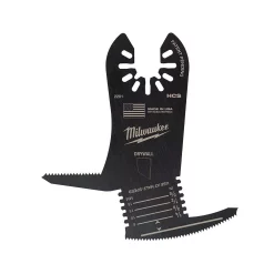 Oscillating Tool Attachments Milwaukee 5-in-1 Bi-Metal Universal Fit Drywall Cutting Oscillating Multi-Tool Blade (1-Piece)