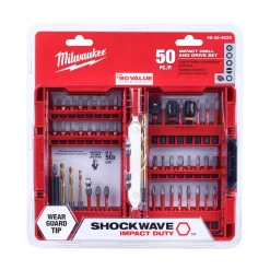 Drill Bits Milwaukee Shockwave Impact Duty Driver Steel Bit Set (50-Piece) -Hot Sale Drill Bits Store milwaukee screwdriver bits 48 32 4024 40 1000