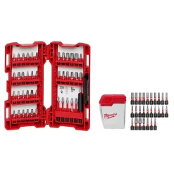 Drill Bits Milwaukee SHOCKWAVE Impact Duty Steel Driver Bit Set (70-Piece)
