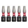 Drill Bits Milwaukee 1 In. #2 Square Recess Shockwave Impact Duty Steel Insert Bits (5-Pack) -Hot Sale Drill Bits Store milwaukee screwdriver bits 48 32 4605 64 1000